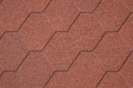 Бітумна черепиця Superglass Hex (10) Tile Red