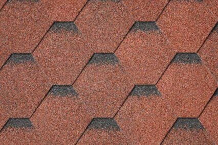 Бітумна черепиця Superglass Hex (20) Tile Red ultra