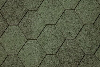 Бітумна черепиця Superglass Hex (03) Amazon Green