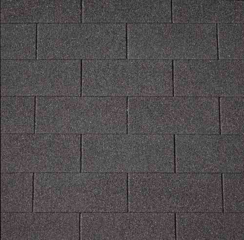 Бітумна черепиця Number One 3Tab (01) Black