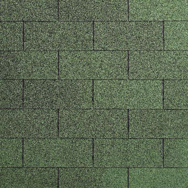 Бітумна черепиця Number One 3Tab (03) Green
