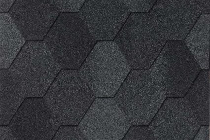 Бітумна черепиця  Number One Hex (52) Dual Black